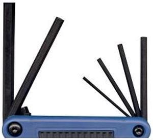 EKLIND 25161 6 Piece Metric Fold-Up Hex Key Set, 25161