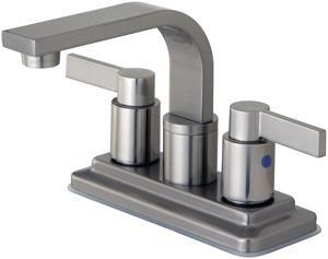 Kingston Brass KB8468NDL NUVO FUSION Euro high Rise Spout Lavatory Faucet With B