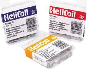 HELI-COIL R1191-3 Helical Insert,304SS,10-32,PK12