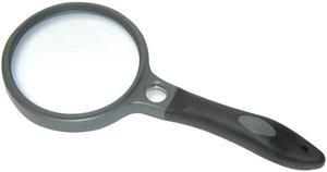Carson Suregrip soft-grip magnifier magnification 2x with 10x spot lens