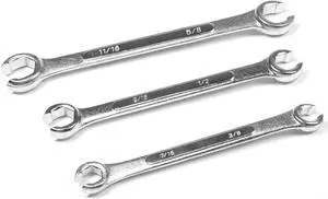Performance W350 3-Piece SAE Flare Nut Wrench Set