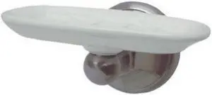 METROPOLITAN SOAP DISH-Satin Nickel Finish