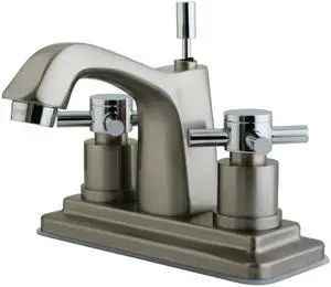 Kingston Brass KS8647DX Concord Two Handle 4" Centerset Lavatory Faucet with Bra