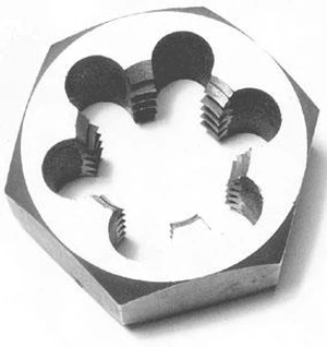Qualtech m2 X .40 Carbon Steel Hex Die DWTMHX2X.4 Qualtech m2 X .40 Carbon Steel Hex Die DWTMHX2X.4