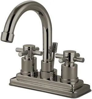 Kingston Brass KS8668DX CONCORD Two Handle Centerset Lavatory Faucet with Brass