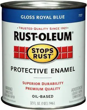 Enamel Paint,Leather Brown,Solvent RUST-OLEUM 7775502