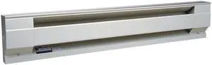 CADET 2F500-1W 30" Electric Baseboard Heater, White, 500W, 120V