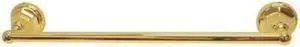 METROPOLITAN 24 TOWEL BAR-Polished Brass Finish