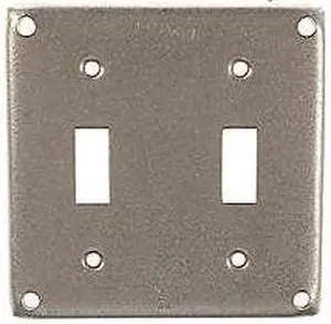 Raco Electrical Box Cover  Galvanized Zinc Includes Screws 803C