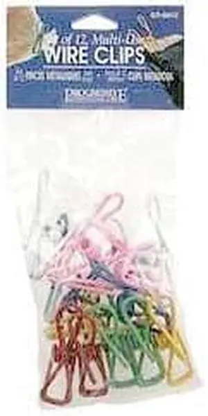 Progressive Housewares GT6012 PVC Coated Wire Clips