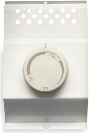 Heater Mounted Thermostat,1 Pole,25A CADET BTF1W