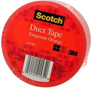 3M 3641-0900 20-Yard Tangerine Orange Duct Tape