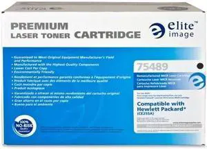 Elite Image 75489 MICR Toner Cartridge 6000 Page Yield Black