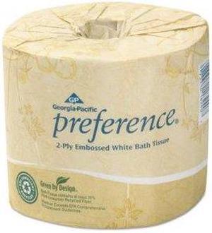Embossed 2-Ply Bathroom Tissue, 550 Sheet/Roll, 80 Rolls/Carton Embossed 2-Ply Bathroom Tissue, 550 Sheet/Roll, 80 Rolls/Carton