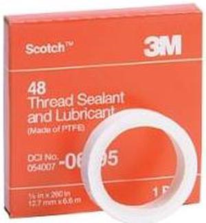 3M 6195 Thread Sealant and Lubricant tape 1/2-inch x 260-inch