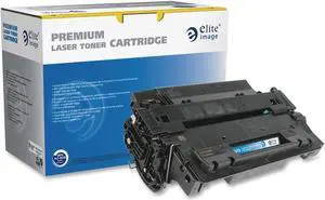 Elite Image ELI75619 Black Compatible toner replaces HP CE255X (Enterprise 500 M252 / P3010)