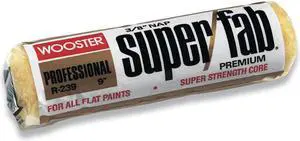 Wooster Brush Company R239 4 in. Super Fab 0.37 in. Nap Roller Cover