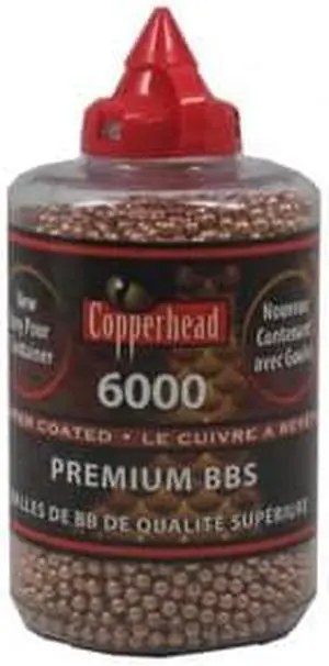 Crosman Copperhead .177 Cal. Steel BB Ammunition (6000-Pack) 0767