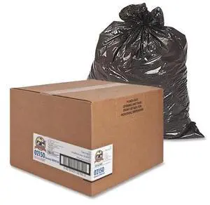 Genuine Joe Two-Ply Can Liner 31-33Gal 0.7mil 33"x39" 250/PK BNBK 02150