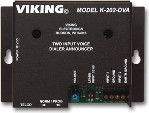 Viking Electronics - K-202-DVA - Viking Electronics K-202-DVA Alarm Voice/Pager Dialer