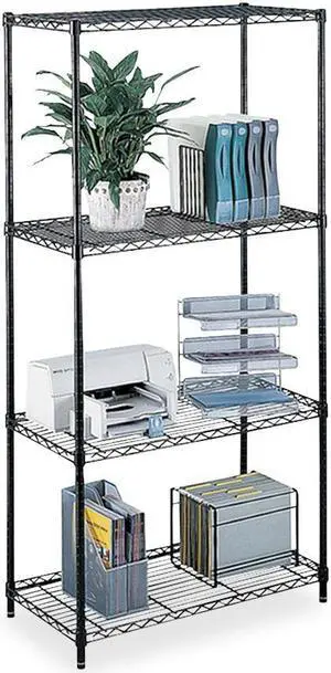 Safco 5241BL Commercial Wire Shelving