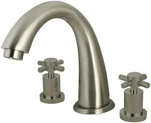 Kingston Brass KS2368DX CONCORD Two Handle Roman Tub Filler