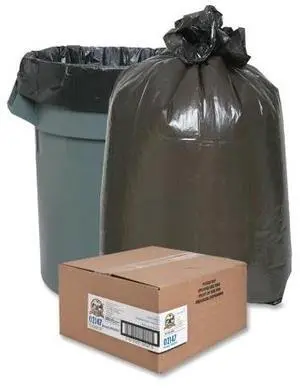 Genuine Joe Two-Ply Can Liner 7-10Gal. 0.6mil 24"x23" 500/PK BNBK 02147