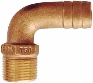 Groco PTHC-5062 1/2INNPT-90X1/2IN OR 5/8 HOSE