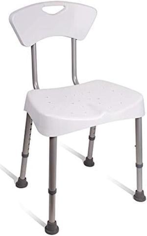 Carex Shower Chair and Bath Seat - Bath Chair With Back For Elderly, Handicap, and Disabled, 350lbs, Easy Assembly