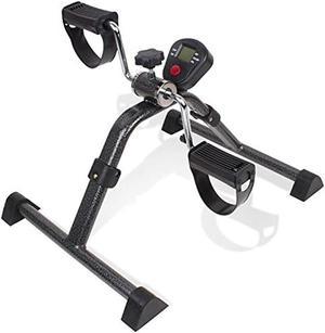 Carex Foldable Under Desk Exercise Bike - Desk Bike With Digital Display For Arms And Legs - Great For Elderly, Seniors, Disabled Or Office Use