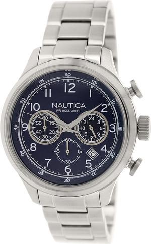 Men's Nautica NST 16 Chronograph Steel Watch N19630G