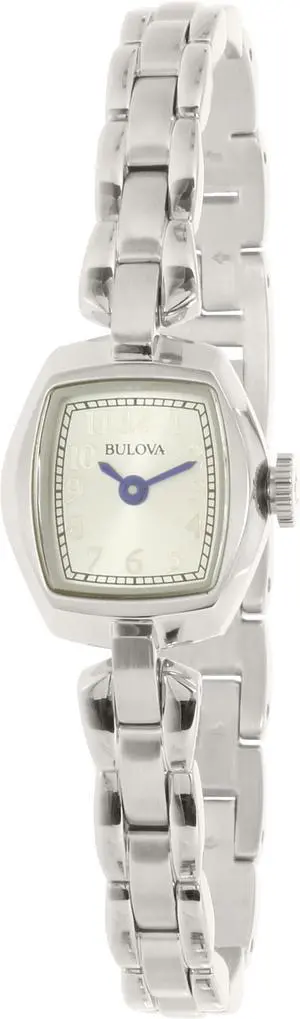 Bulova Women's Classic 96L221 Silver Stainless-Steel Quartz Watch