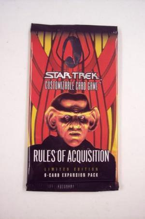 Star Trek CCG Rules of Acquisition Booster Packs