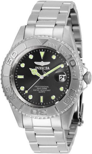 Invicta 29937 Men's Pro Diver Black Dial Stainless Steel Watch