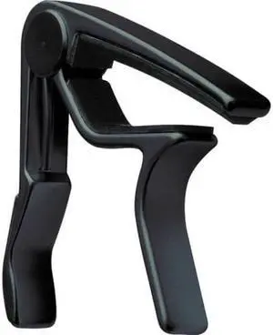 Dunlop Trigger Curved Guitar Capo, Black