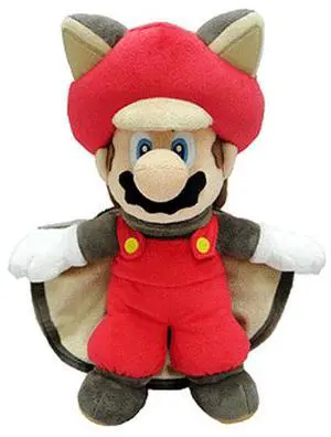 Super Mario Bros. Flying Squirrel Mario 9-Inch Plush