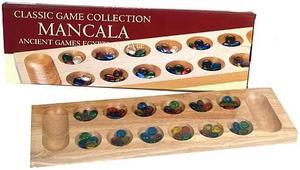 John N. Hansen Mancala with Glass Beads