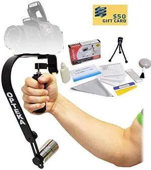 Opteka SteadyVid EX MK II Video Stabilizer for Nikon D1 D1H D1X D2X D2Xs D2H D2Hs D3 D3s D3x D4 D4s D40 D40x D50 D60 D70 D70s D80 D90 D100 D200 D300 D300s D600 D610 D700 D750 D800 D800e D810 D3000