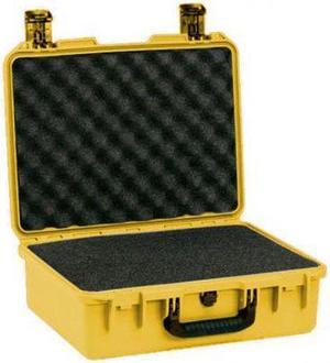 Pelican Storm Cases iM2400 Dry Box, 18x13x6.7in Interior, Yellow, Cubed Foam iM2