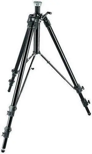 Manfrotto Bogen Black Aluminium Super Pro Tripod W/geared Column(8.76' Tall) 161