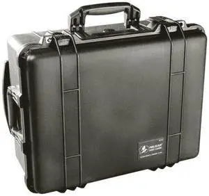 Pelican 1560 Large Crushproof Wheeled Dry Box, 22x18x10.4in, Desert Tan - No Foa