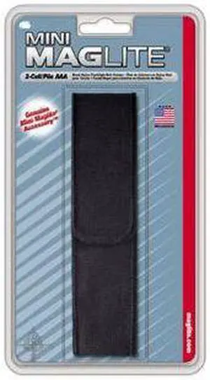 Maglite Flashlight Holster,Nylon,Black  XLXXX-A3046K