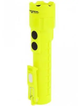 Nightstick Intrinsically Safe Permissible Dual-Light 3AA Flashlight,Dual Magnets