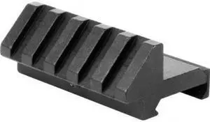 AimSports .45 Degree Offset Picatinny Rail Mount, Black