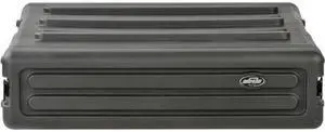 SKB Cases 2U Space Roto Molded Rack, Black, 23 in. X 23 in. X 6 1/2 in.
