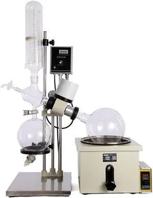 5L Rotavap HNZXIB RE-501 Factory Price 220V Laboratory Rotary Evaporator Vacuum Extraction Decompression Distiller equipment