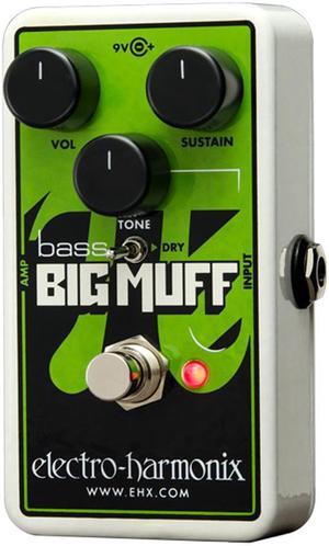 Electro-Harmonix Nano Bass Big Muff fuzz pedal
