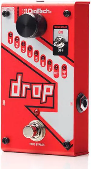 Digitech Drop Polyphonic Drop Tune Pitch Shifter pedal