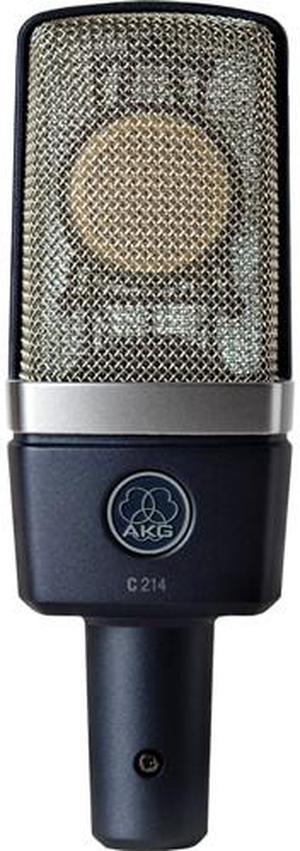 AKG C214 1-Inch Large-Diaphragm Studio Condenser Microphone Mic C-214 NEW