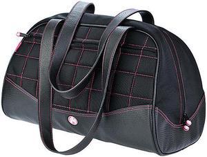 Sumo Travel Duffel - Black w/Pink Stitching - Medium